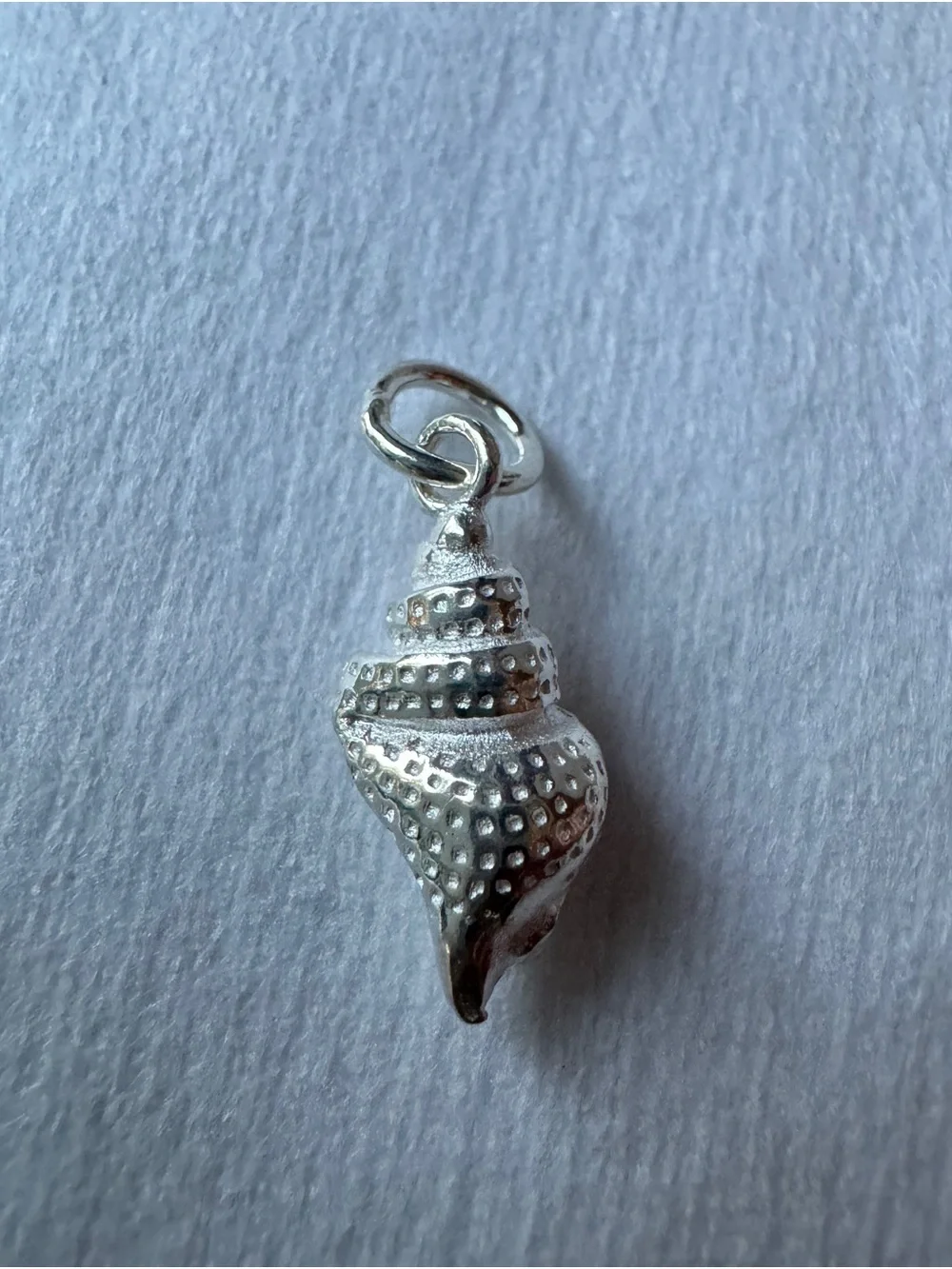 Sterling Silver Sea Snail Shell 3D Charm Pendant For Bracelet Necklace New